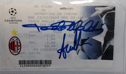 Autograph carlo ancelotti - autograph,