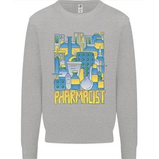 Felpa Uomo Design Farmacista Chimico