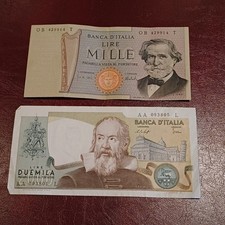 Vecchie Banconote Italiane In