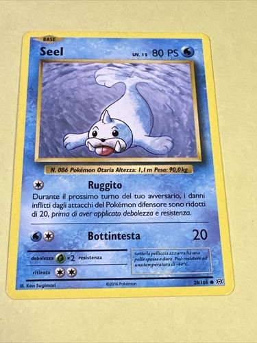 Seel 108 carta pokemon - -,