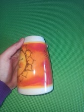 Thun Piccolo Vaso Vasatto Sole Girasole Sorriso Viso Arancione Giallo Raro