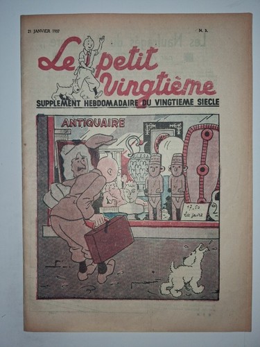 Herge tintin petit - herge, le