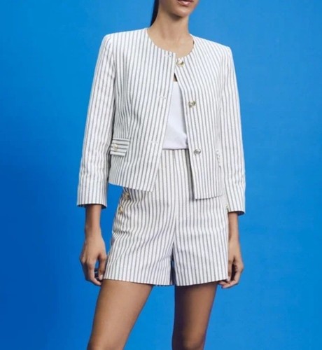 Blazer zara donna righe - a,