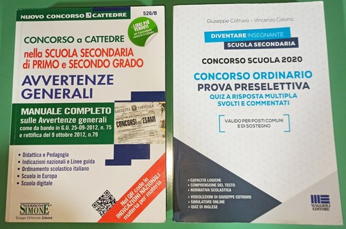 Lotto libri preparazione - lotto, 2