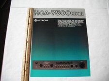 HITACHI HCA-7500MKII