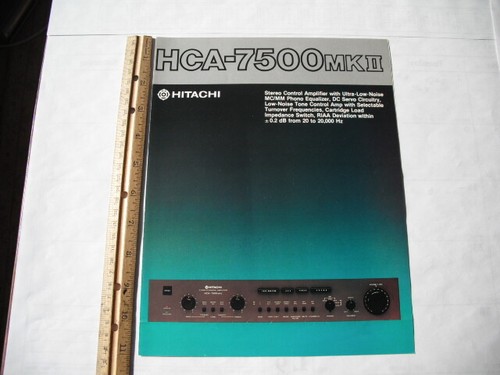 Hitachi hca 7500mkii - hitachi, hca-7500mkii
