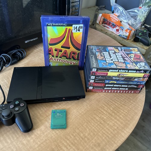 Sony ps2 slim - console, di