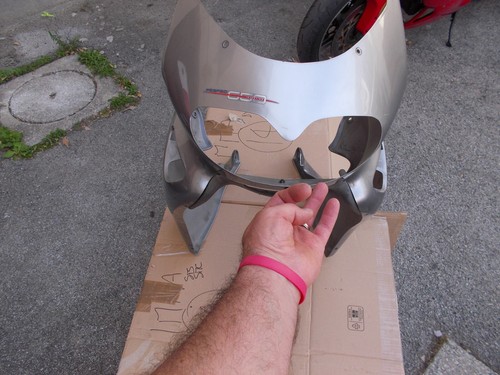 Carena centrale aprilia pegaso - carena,
