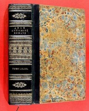 Antichità Romane ovvero Quadro de' Costumi, Usi, ed Instituzioni de' Romani 1820