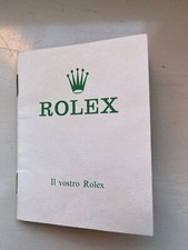 ROLEX booklet, manual - ROLEX