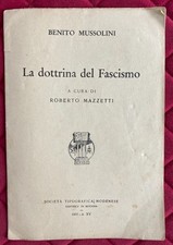 LA DOTTRINA DEL FASCISMO