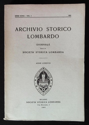 Archivio storico - aa., vv.