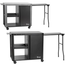 Carrello per barbecue tavolino