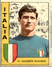 figurina calciatori imperia 1963/64 # 17 FACCHETTI GIACINTO