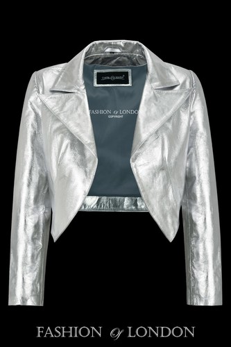 Giacca donna pelle - , cropped