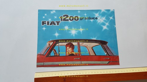 Fiat 1200 granluce depliant - fiat,