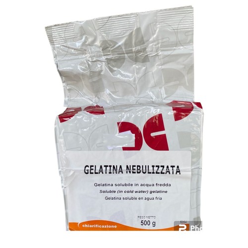 Gelatina nebulizzata solubile
