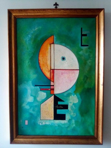 Quadro kandinskij verso - quadro, "verso
