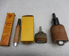 (3) Tamburi abrasivi vintage