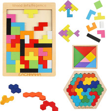 3 in 1 Puzzle Di Legno