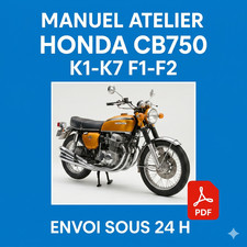 Manuel atelier honda cb750 - honda,