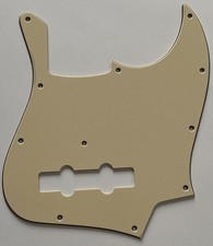 For Fit Fender Geddy Lee Bass Style Bass Bass Backguard Chitarra 3 Strati Vintage Giallo