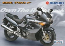 P+ SUZUKI GSX 750 F + DEPLIANT