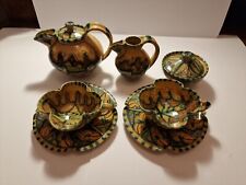 servizio da tè Ciaurro Ceramica Vascellari Orvieto anni 20