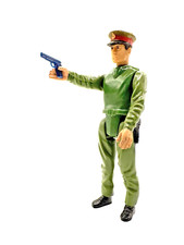 🟠Cappello Action Force Palitoy Z Force Commander blu pistola marrone completo mailaway