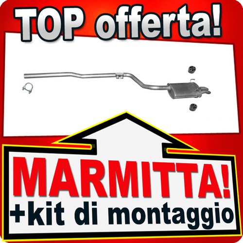 Silenziatore posteriore per - silenziatore,