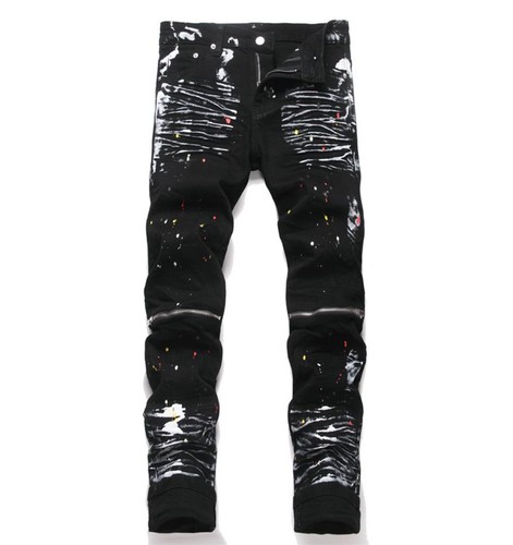 Pantalone jeans uomo nero