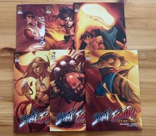 STREET FIGHTER ROUND ONE  - 6 VARIANT FIRE COVER  TORA EDIZIONI