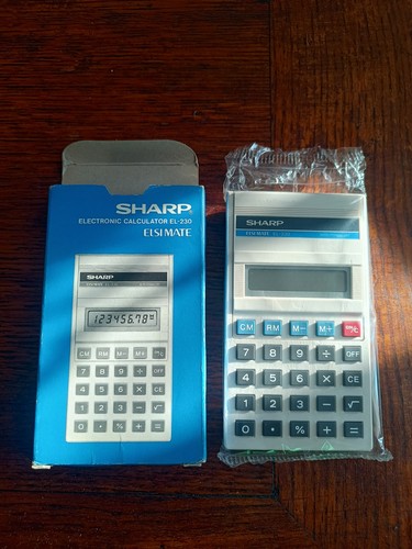 Calcolatrice sharp 230 - sharp, el-230