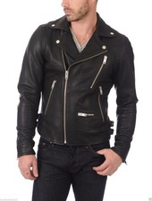 Giacca pelle uomo nuova vera