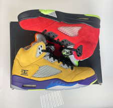 Jordan Retro 5 What The Taglia 9 CZ5725-700 Nuovo di zecca
