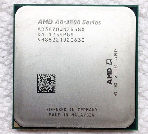 Amd series 3870k 3 - a8-3870k, ghz