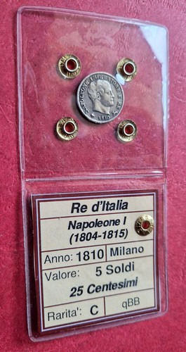 Soldi 1810 centesimi - m, 25