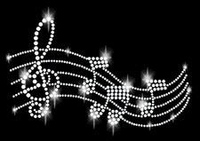 STRASS SPARTITI MUSICA