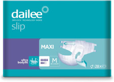 Dailee Slip Maxi M, L/XL e XXL - 112x Pannoloni per Anziani - Formato Scorta