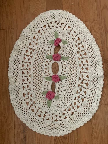 Centrotavola vintage rosa rosa