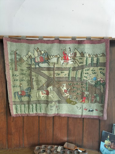 Arazzo stile medievale - , vintage