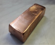 Lingotto in rame 1 Kg fatto a mano - 35Oz Copper Ingot Handmade