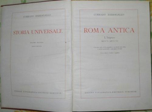 Storia universale roma voll - roma,