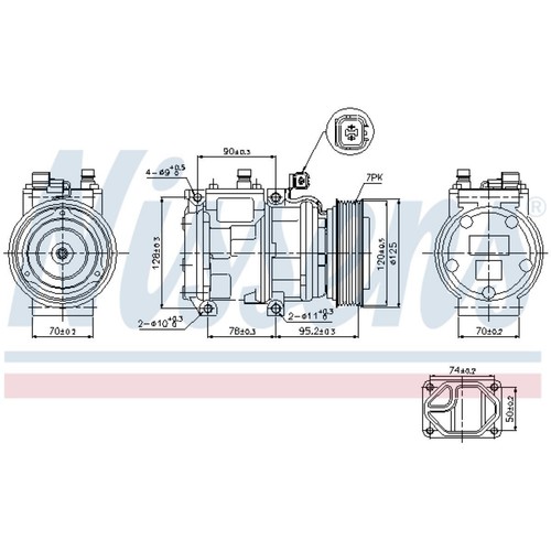 Compressore climatizzatore per - compressore,