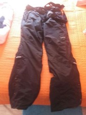 PANTALONI DA SCI DONNA NERI TAGLIA XXL DECATHLON