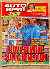 AUTOSPRINT n. 35 1994  G.P. BELGIO SCHUMACHER VINCE PIOVE SULLA BENETTON