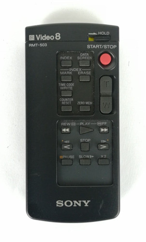 Sony rmt 503 video - sony,