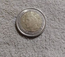 Moneta 2 euro Dante Alighieri