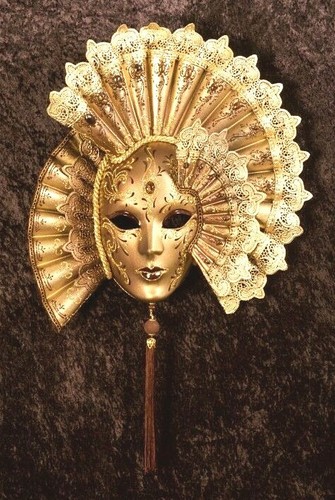 Maschera veneziana parete e - maschera, da