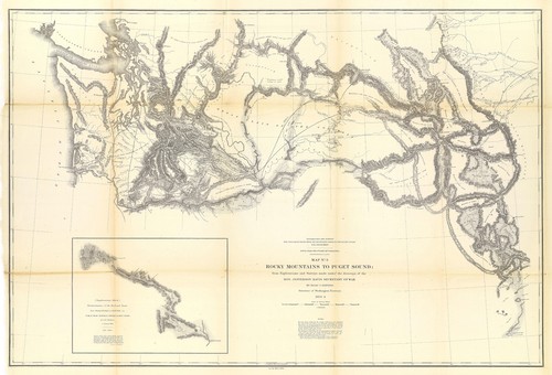 1861 mappa montagne rocciose - montagne,